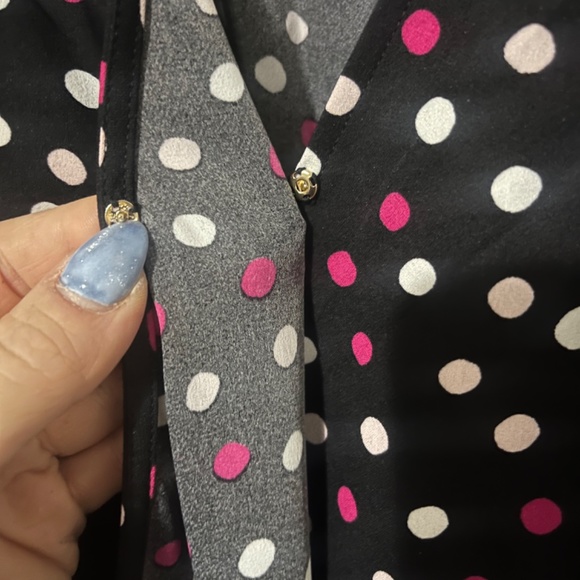 kate spade glimmer dot wrap dress - Picture 6 of 13